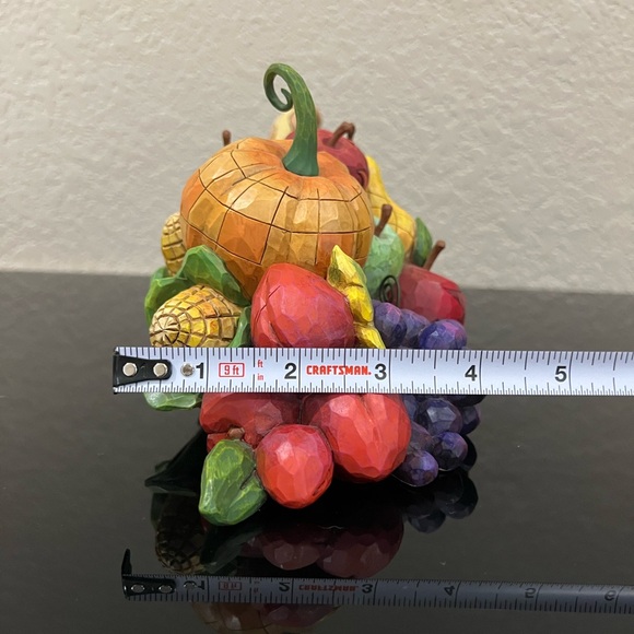 Jim Shore Heartwood Creek HORN OF PLENTY Harvest Cornucopia Figurine - Picture 8 of 11